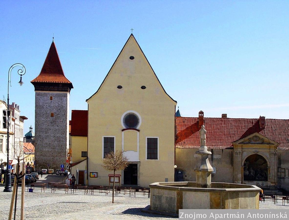 Apartman Antoninska Зноймо Экстерьер фото